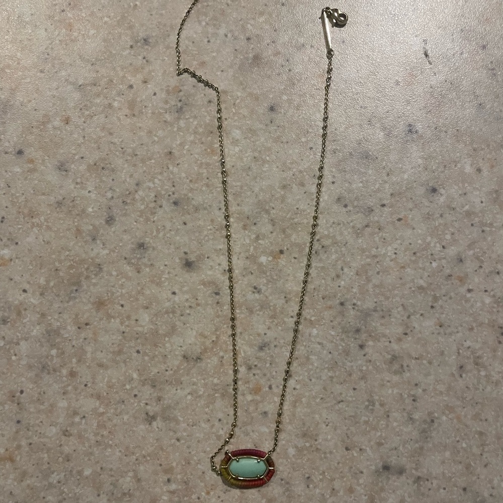 Kendra Scott threaded Elisa necklace